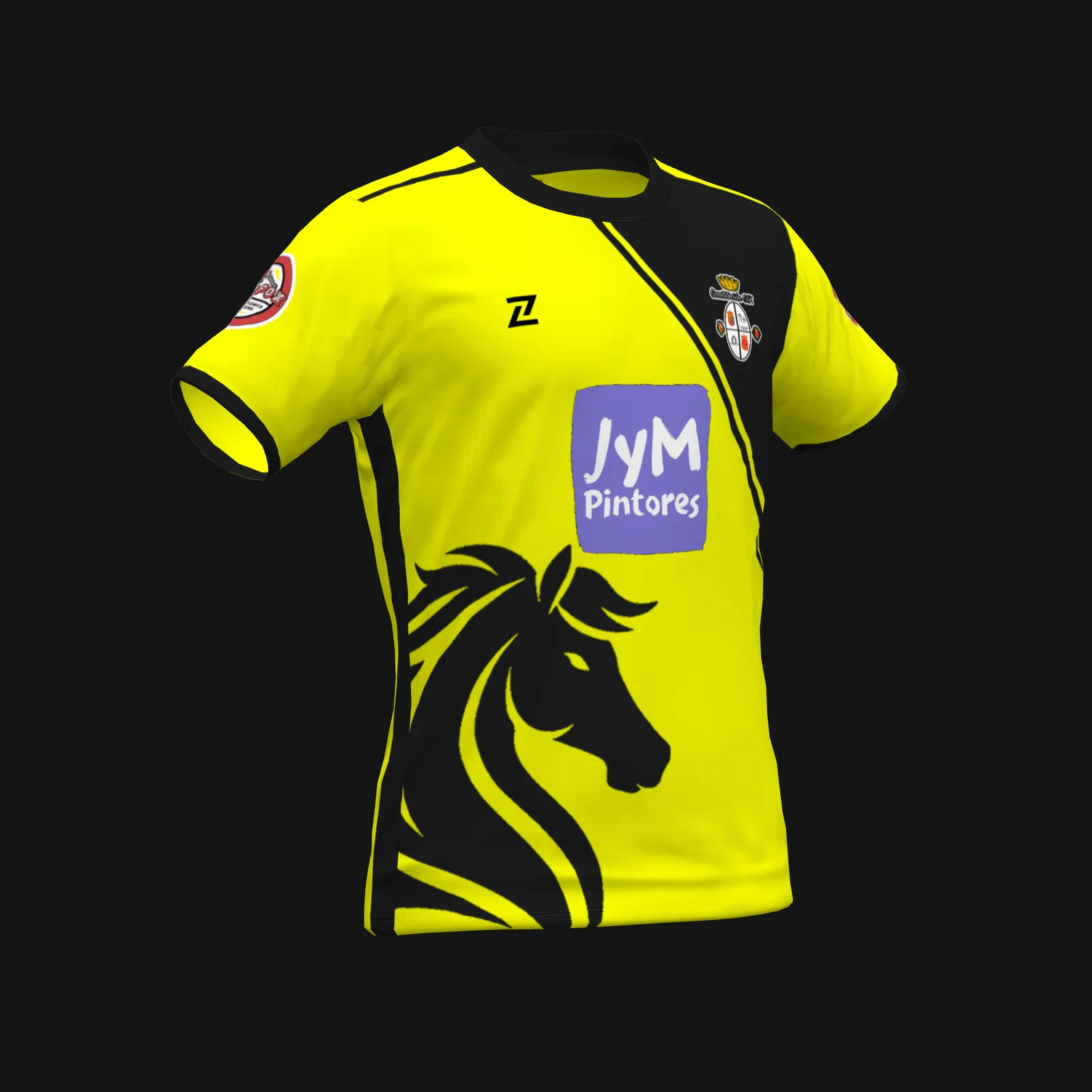 Camiseta oficial amarilla